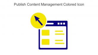 Publish Content Management Colored Icon In Powerpoint Pptx Png And Editable Eps Format