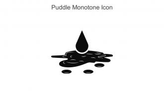 Puddle Monotone Icon In Powerpoint Pptx Png And Editable Eps Format
