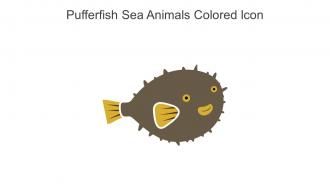 Pufferfish Sea Animals Colored Icon In Powerpoint Pptx Png And Editable Eps Format