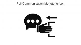 Pull Communication Monotone Icon In Powerpoint Pptx Png And Editable Eps Format