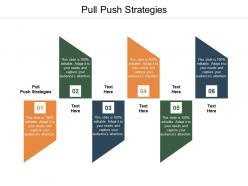 Pull push strategies ppt powerpoint presentation model graphics tutorials cpb