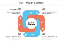 Pull through business ppt powerpoint presentation portfolio tips cpb