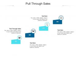 Pull through sales ppt powerpoint presentation portfolio professional cpb