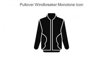 Pullover Windbreaker Monotone Icon In Powerpoint Pptx Png And Editable Eps Format