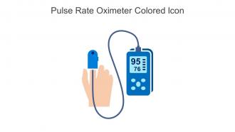 Pulse Rate Oximeter Colored Icon In Powerpoint Pptx Png And Editable Eps Format