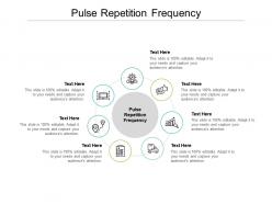 Pulse repetition frequency ppt powerpoint presentation layouts icon cpb