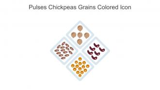 Pulses Chickpeas Grains Colored Icon In Powerpoint Pptx Png And Editable Eps Format