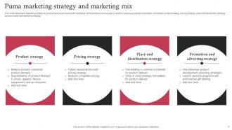 Puma Marketing Strategies Powerpoint Ppt Template Bundles Impressive Editable