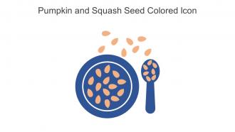 Pumpkin And Squash Seed Colored Icon In Powerpoint Pptx Png And Editable Eps Format