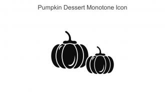 Pumpkin Dessert Monotone Icon In Powerpoint Pptx Png And Editable Eps Format