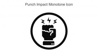 Punch Impact Monotone Icon In Powerpoint Pptx Png And Editable Eps Format