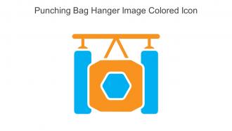 Punching Bag Hanger Image Colored Icon In Powerpoint Pptx Png And Editable Eps Format