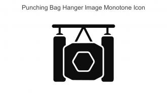 Punching Bag Hanger Image Monotone Icon In Powerpoint Pptx Png And Editable Eps Format