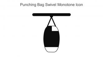 Punching Bag Swivel Monotone Icon In Powerpoint Pptx Png And Editable Eps Format