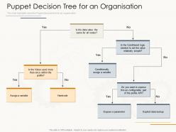 Puppet decision tree for an organisation ppt powerpoint presentation slides microsoft
