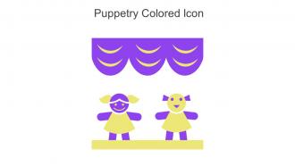 Puppetry Colored Icon In Powerpoint Pptx Png And Editable Eps Format