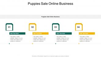 Puppies Sale Online Business In Powerpoint And Google Slides Cpb