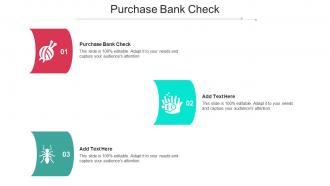 Purchase Bank Check Ppt Powerpoint Presentation File Professional Cpb