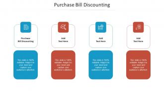 Purchase Bill Discounting Ppt Powerpoint Presentation Pictures File Formats Cpb