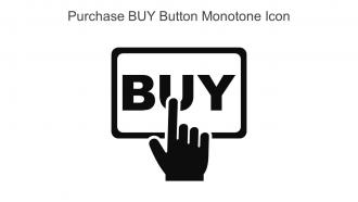 Purchase BUY Button Monotone Icon In Powerpoint Pptx Png And Editable Eps Format