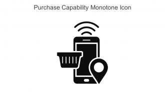 Purchase Capability Monotone Icon In Powerpoint Pptx Png And Editable Eps Format