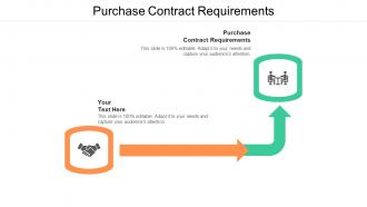 Purchase contract requirements ppt powerpoint presentation ideas tips cpb