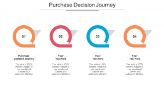 Purchase Decision Journey Ppt Powerpoint Presentation Infographic Template Icon Cpb