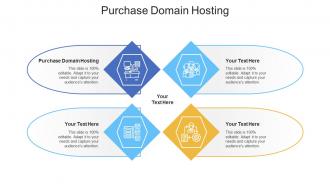 Purchase domain hosting ppt powerpoint presentation portfolio elements cpb