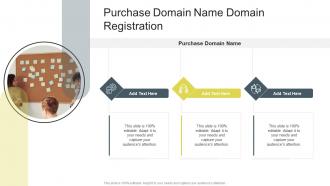 Purchase Domain Name Domain Registration In Powerpoint And Google Slides Cpb