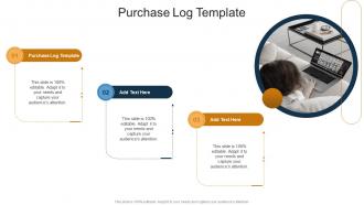 Purchase Log Template In Powerpoint And Google Slides Cpb