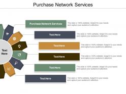 Purchase network services ppt powerpoint presentation infographic template background cpb