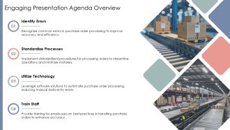Purchase Order Processing Reduce Errors Fast PPT Slides AT Impactful Captivating