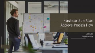 Purchase Order User Approval Process Flow PPT Example AT