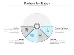 Purchase pay strategy ppt powerpoint presentation ideas deck cpb