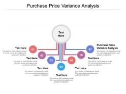 Purchase price variance analysis ppt powerpoint presentation icon mockup cpb