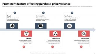 Purchase Price Variance Powerpoint Ppt Template Bundles Professional Interactive