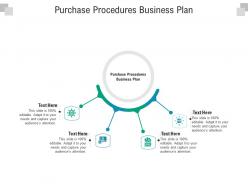 Purchase procedures business plan ppt powerpoint presentation professional outfit cpb
