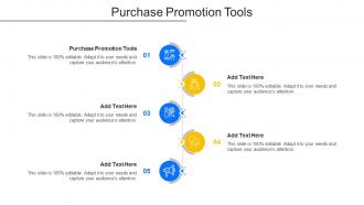 Purchase Promotion Tools Ppt PowerPoint Presentation Infographic Template Cpb
