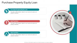 Purchase Property Equity Loan In Powerpoint And Google Slides Cpb