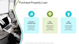 Purchase Property Loan In Powerpoint And Google Slides Cpb
