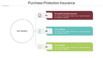 Purchase protection insurance ppt powerpoint presentation infographic template skills cpb