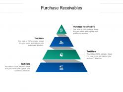 Purchase receivables ppt powerpoint presentation inspiration cpb