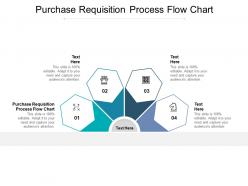 Purchase requisition process flow chart ppt powerpoint presentation model slide cpb