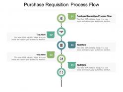 Purchase requisition process flow ppt powerpoint presentation pictures templates cpb