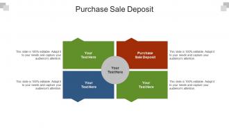 Purchase sale deposit ppt powerpoint presentation gallery deck cpb