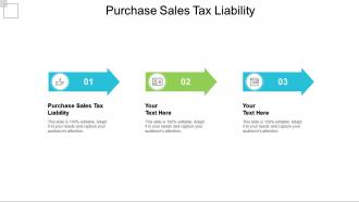 Purchase sales tax liability ppt powerpoint presentation gallery microsoft cpb
