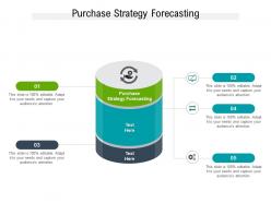 Purchase strategy forecasting ppt powerpoint presentation ideas tips cpb