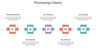 Purchasing Checks Ppt Powerpoint Presentation Professional Format Cpb