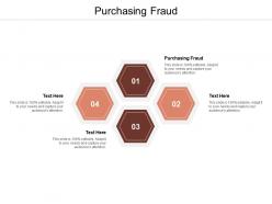 Purchasing fraud ppt powerpoint presentation designs download cpb