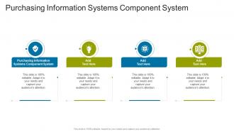 Purchasing Information Systems Component System In Powerpoint And Google Slides Cpb